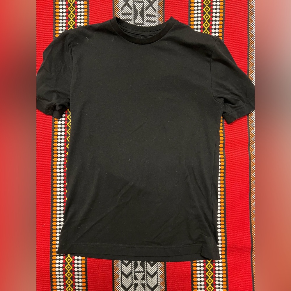 Essential Black Tee by George - Size XS